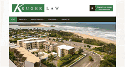 Desktop Screenshot of krugerlaw.com.au