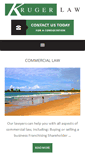 Mobile Screenshot of krugerlaw.com.au
